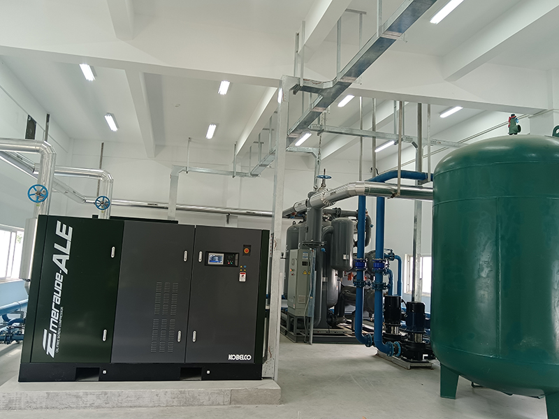 汽车工业案例(神钢无油螺杆机)