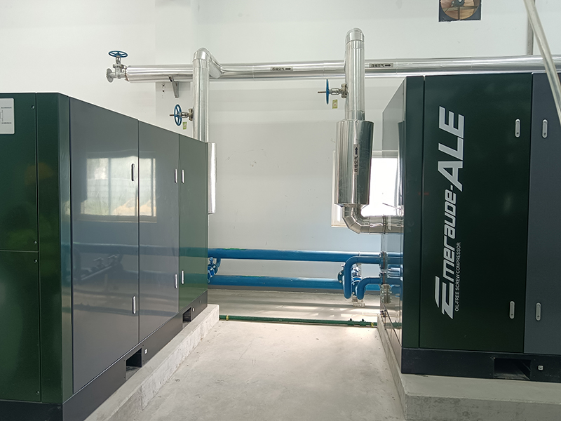 汽车工业案例(神钢无油螺杆机)