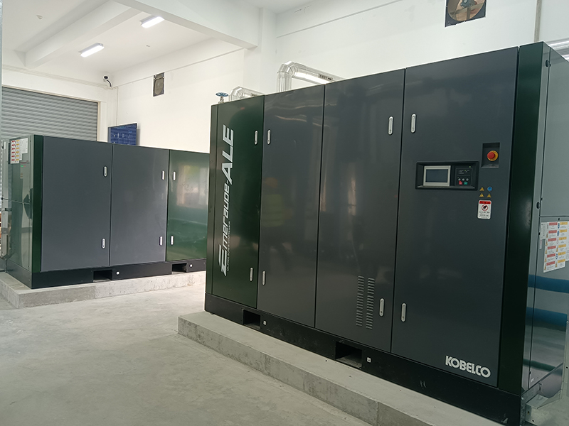 汽车工业案例(神钢无油螺杆机)